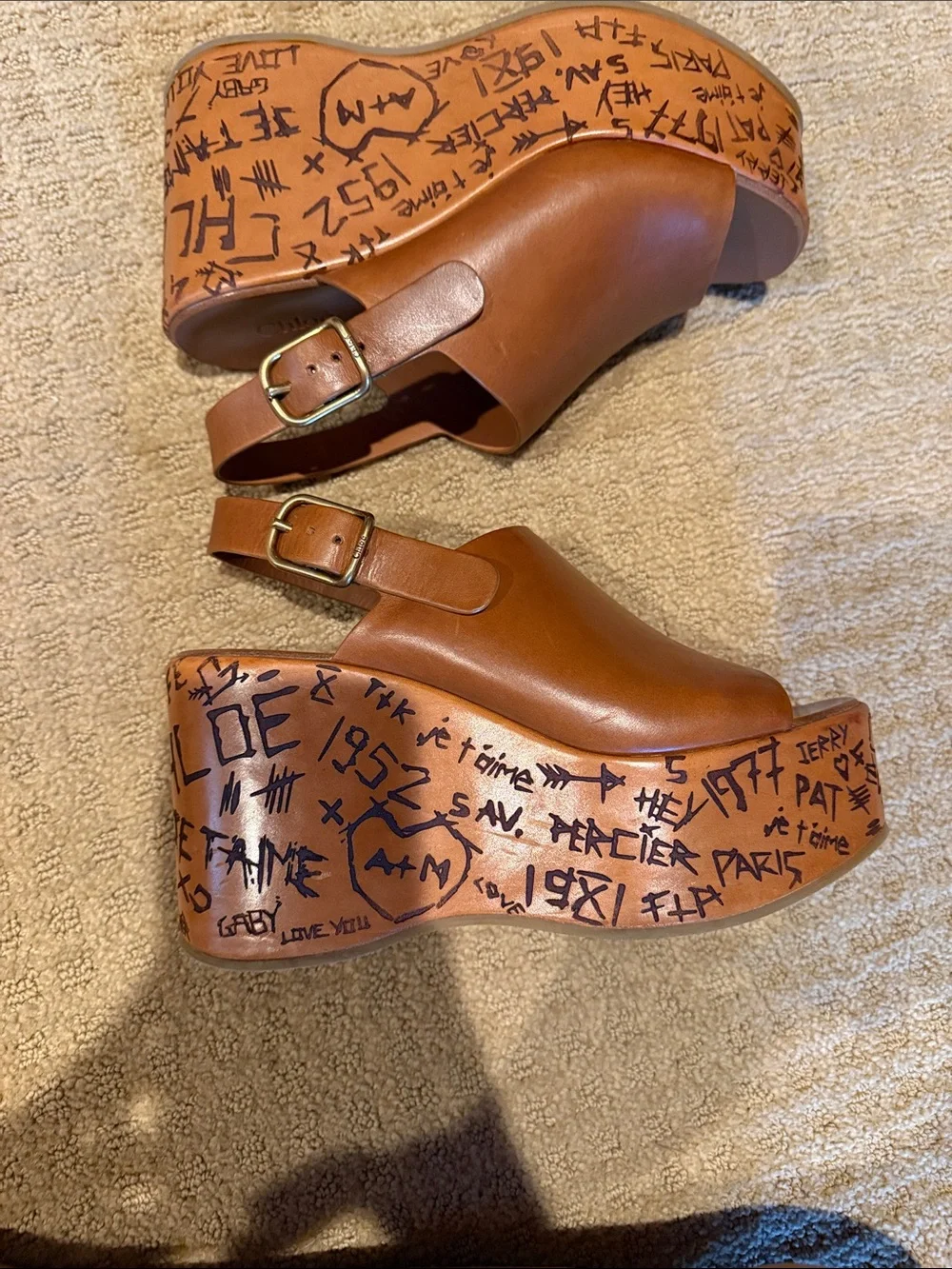 Chloe MAXIME WEDGE SANDAL